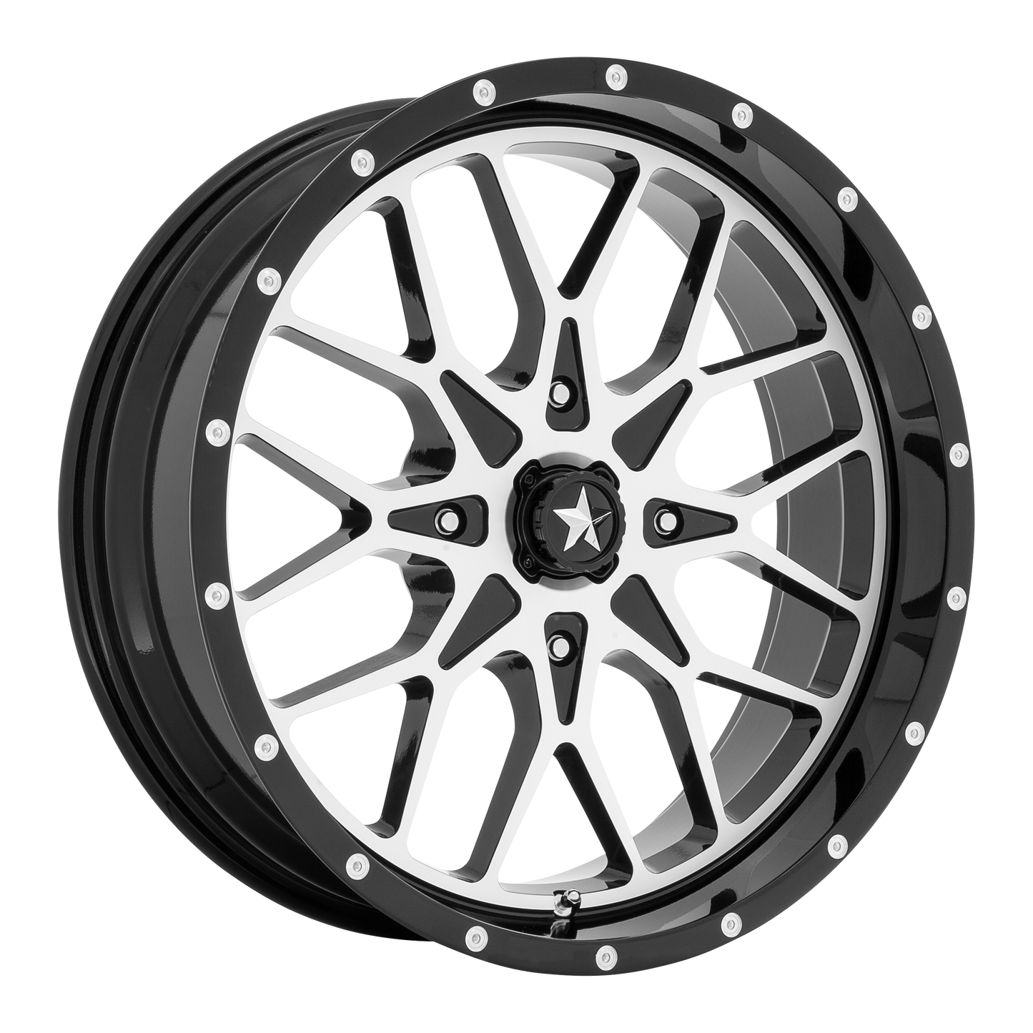 PORTAL UTV 18X7 4X110 86 G-BLK-MACH +0