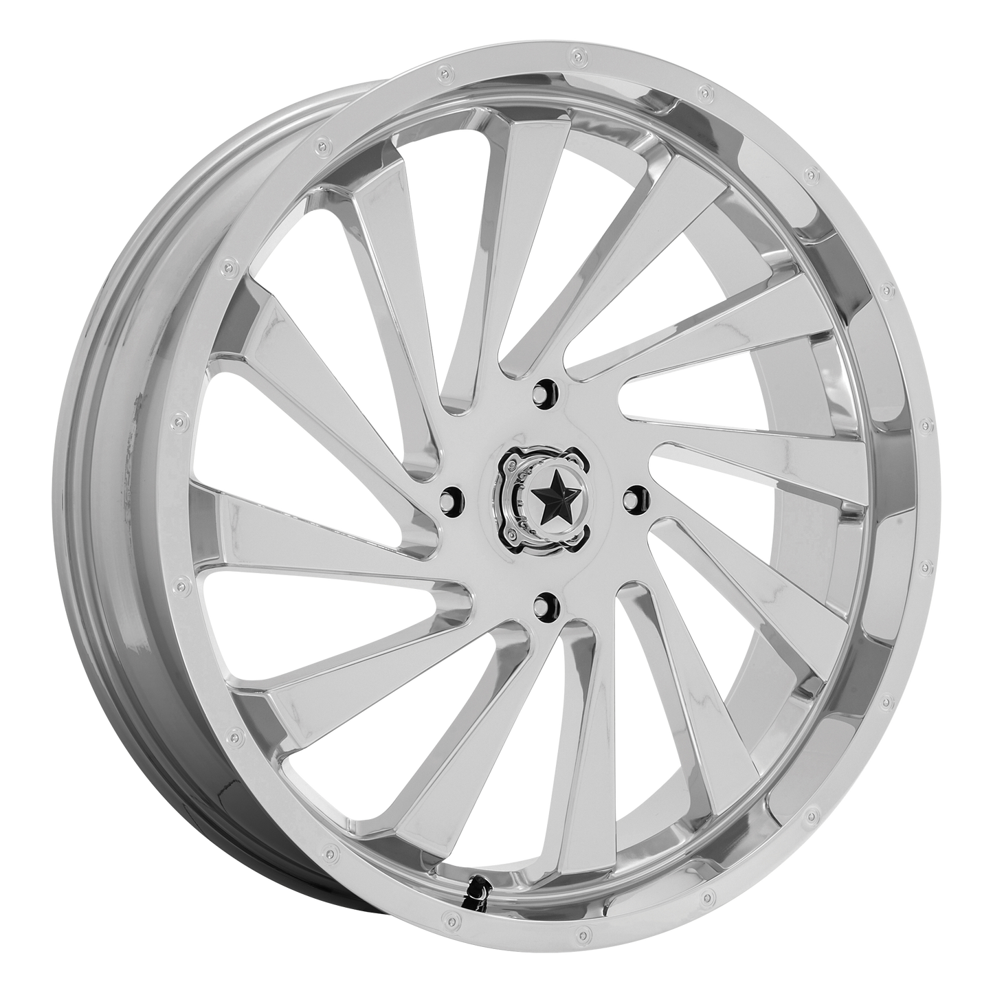 BLADE UTV 20X7 4X156 115 CHROME +0