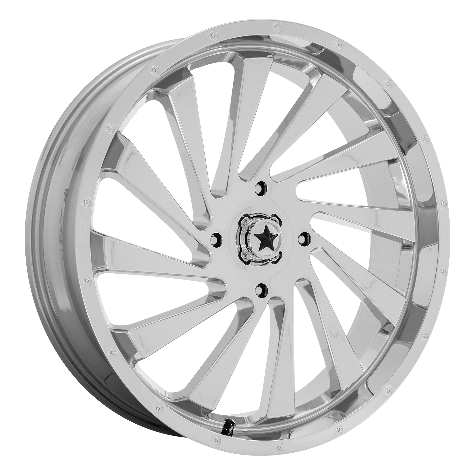 BLADE UTV 20X7 4X156 115 CHROME +0