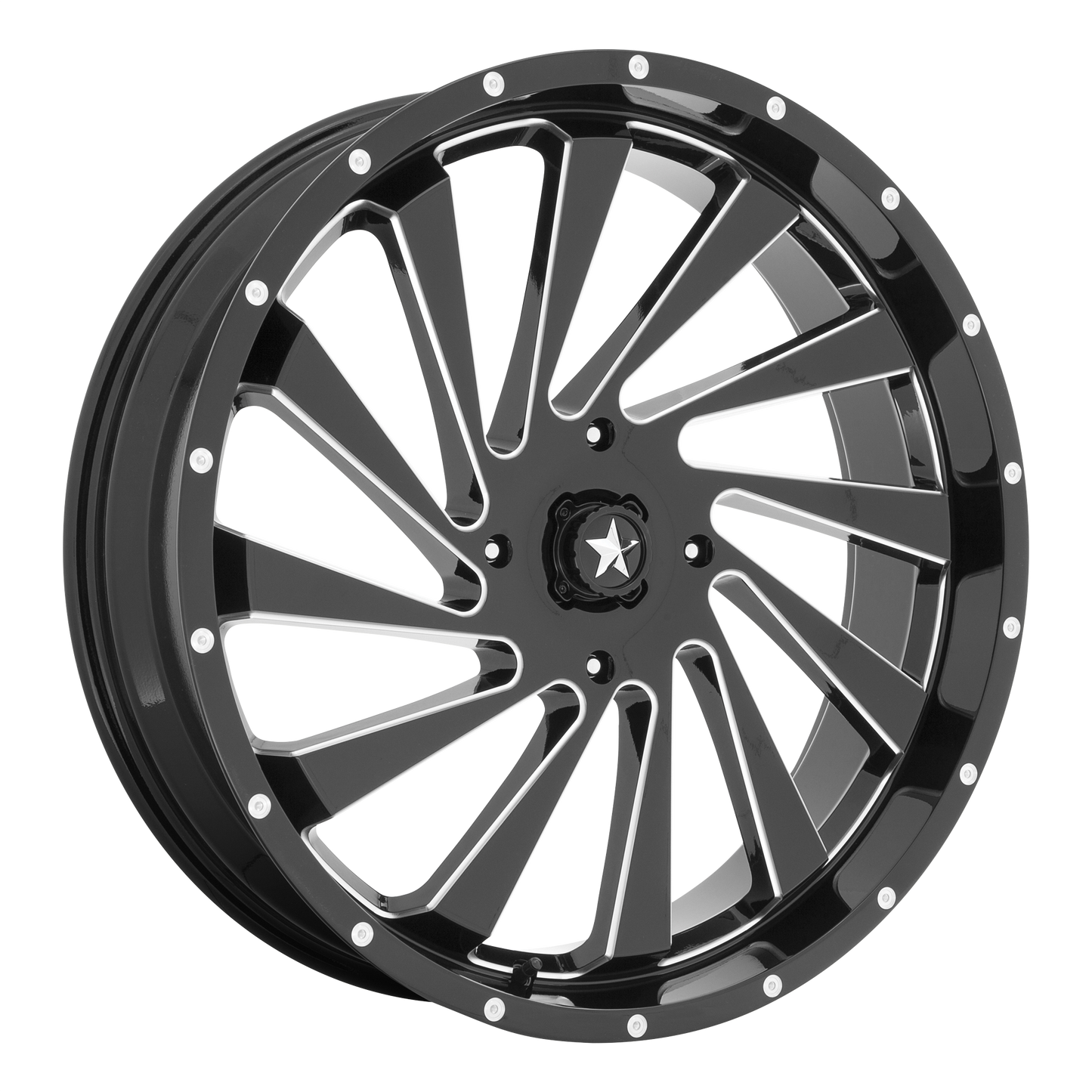 M46 BLADE UTV 24x7 4X137 ET0 112.10 bore Wheel
