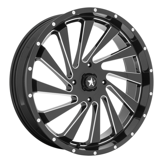 M46 BLADE UTV 20x7 4X156 ET0 115.10 bore Wheel