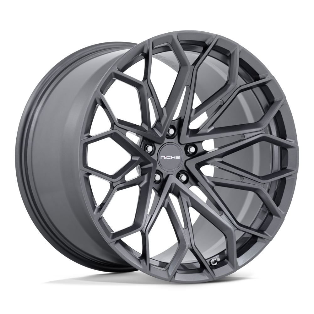 Niche 1PC NC600 MANTA SATIN GUNMETAL Wheel 20x9 5X120mm +50 67.06mm