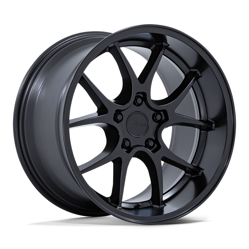 Rotiform RC207 LTN-J MATTE BLACK Wheel 18x9.5 5X114.3mm +38 72.56mm