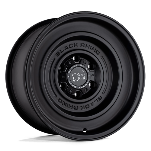 SOLID 17x9.5 5X5.0 ET-18 71.50 bore MATTE BLACK Wheel