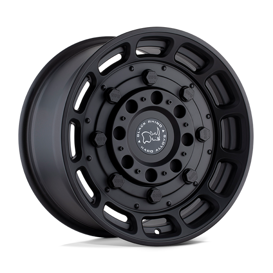 Black Rhino Hard Alloys WARTHOG MATTE BLACK Wheel 17x8.5 5X127mm +0 71.5mm
