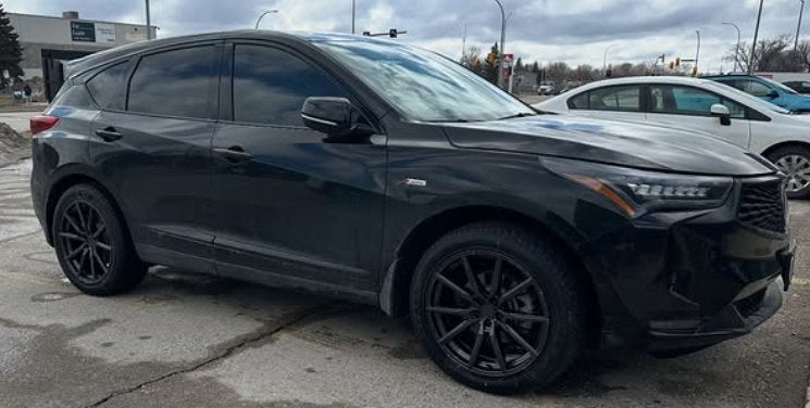 Acura MDX A-Spec with black wheels installed at Project Wheel Works