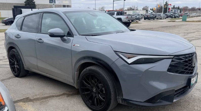 Acura RDX A-Spec with black wheels installed at Project Wheel Works